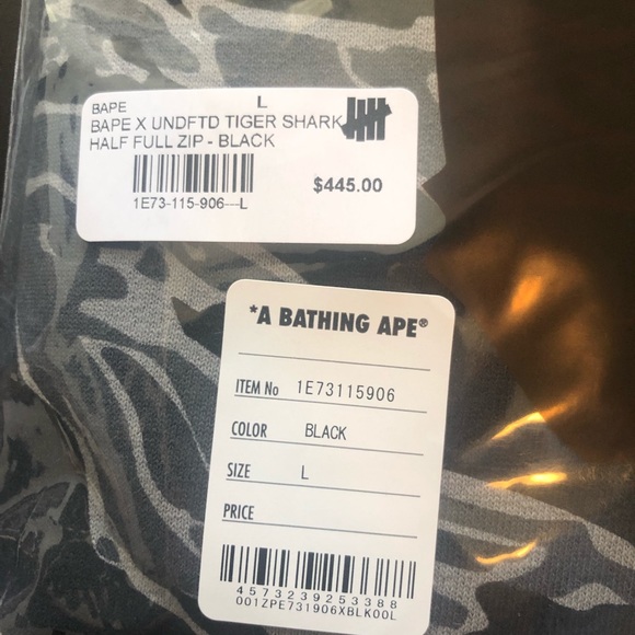 Bape x Undefeated Zip Up Jacket - Picture 4 of 6